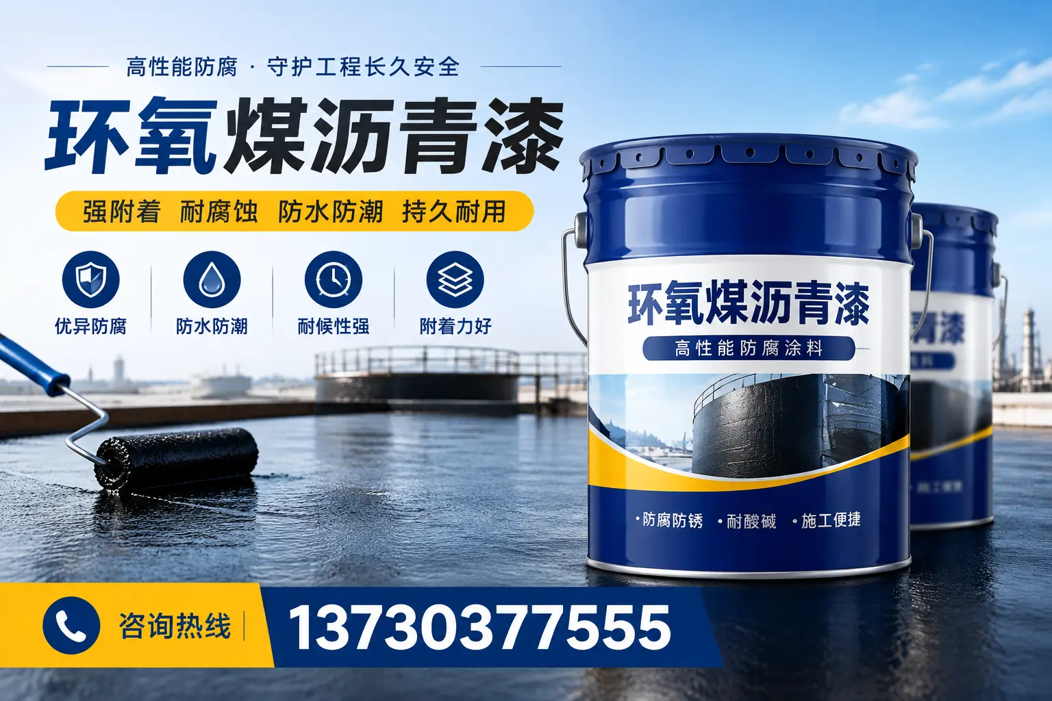 如何判断环氧煤沥青漆的质量?晋城消费者指南